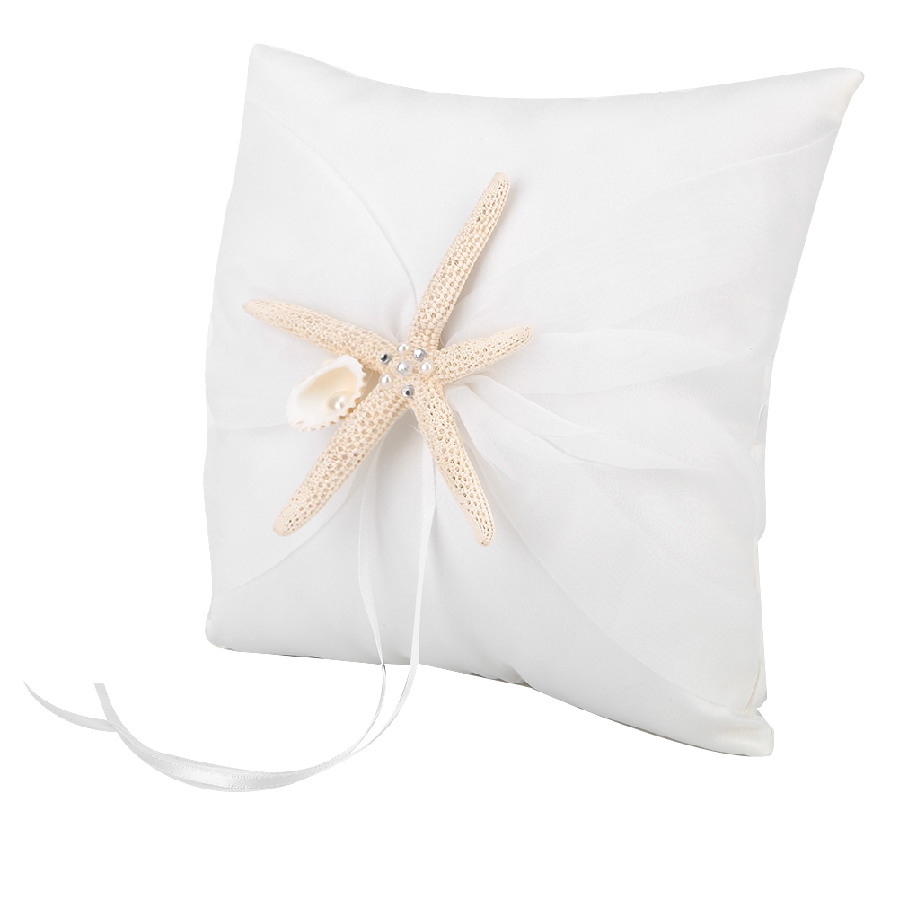 Ring Bearer Pillow - Подушка для обручальных колец цвета слоновой