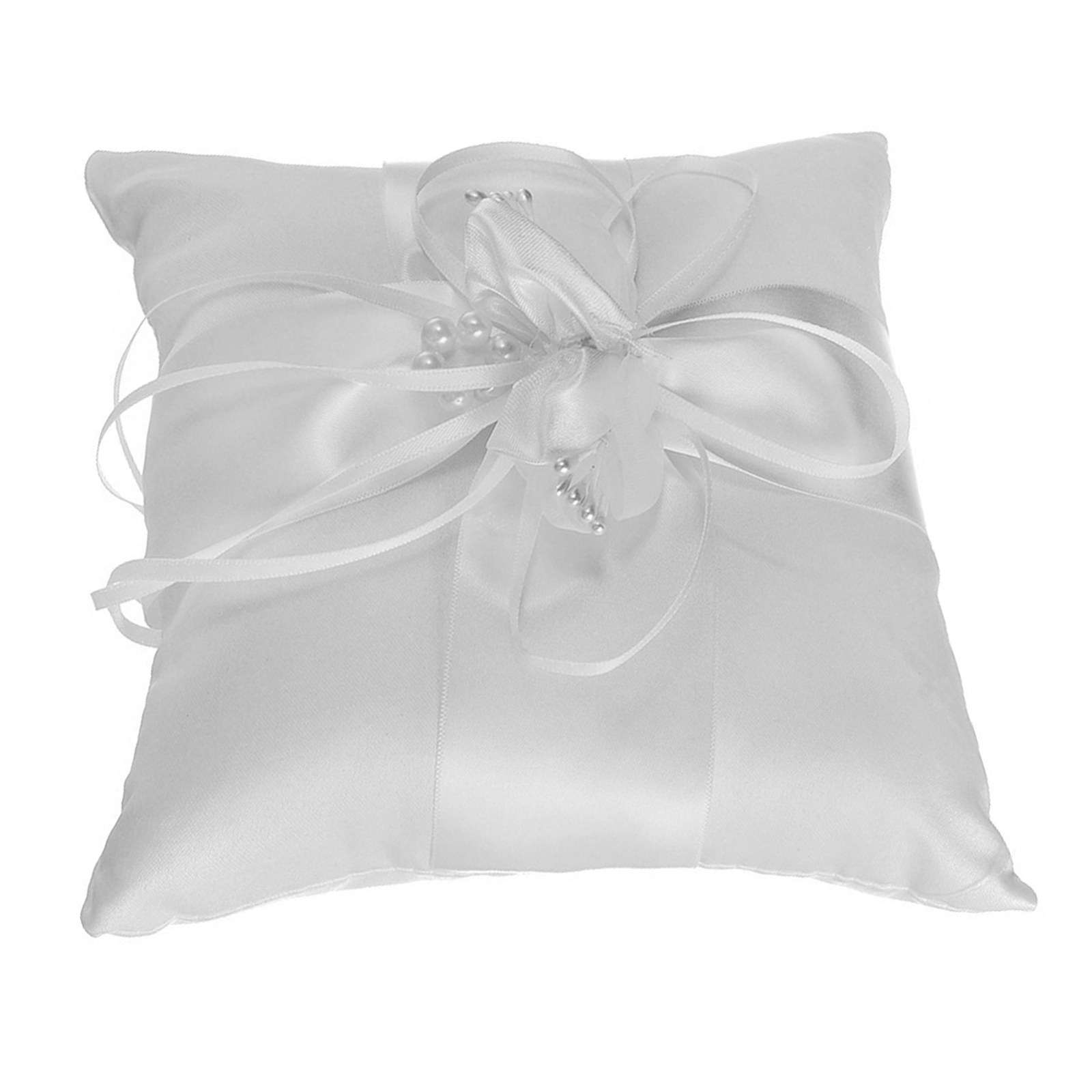 Ring Bearer Pillow - Элегантная подушка для колец с жемчужным
