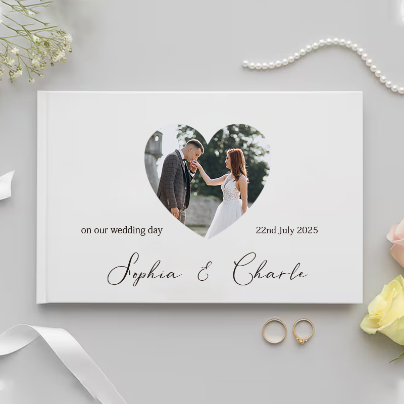 Wedding Supply List - Персонализированная гостевая книга для свадебного подарка,