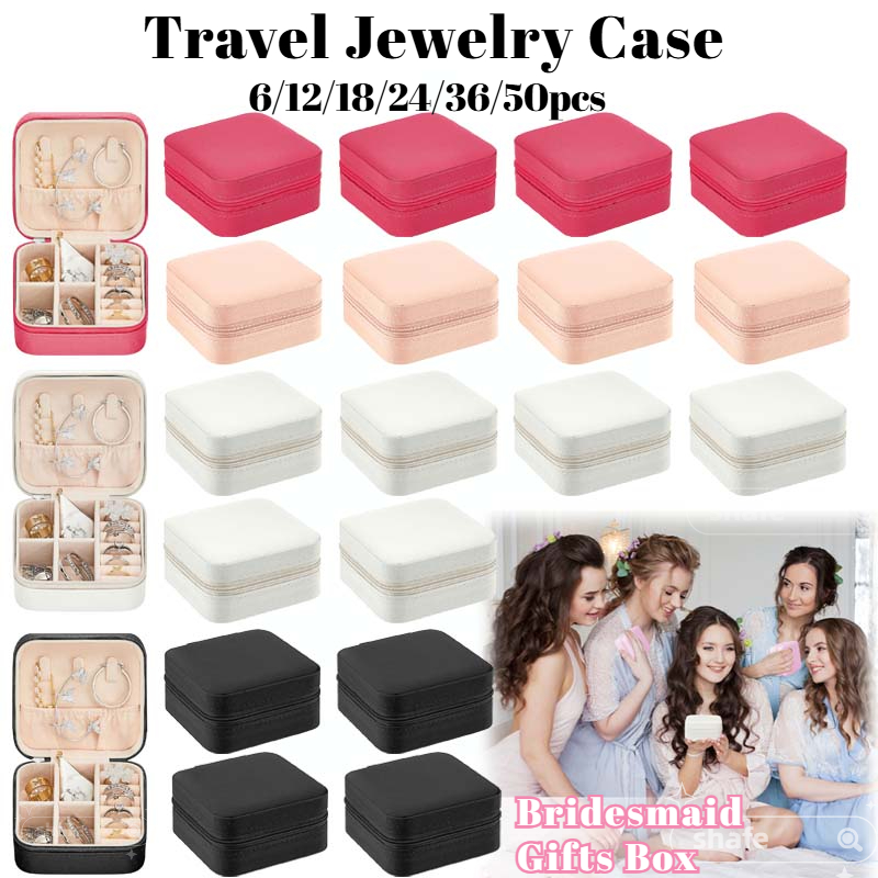 Wedding Supply List - 6-50 шт., дорожный футляр для ювелирных