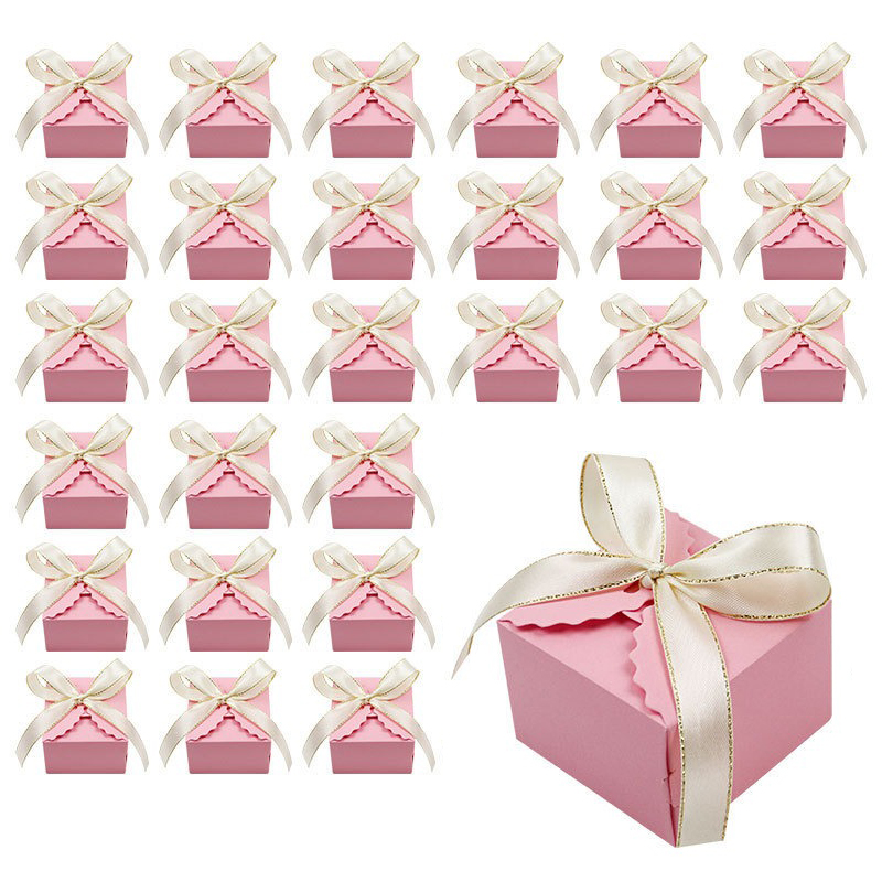 Wedding Event Supply - 10/20 шт. подарочных коробок из крафт-бумаги