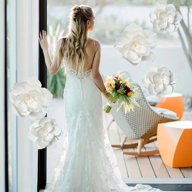 5 упаковок белых бумажных цвет – обзор и цена Wedding Power Supply