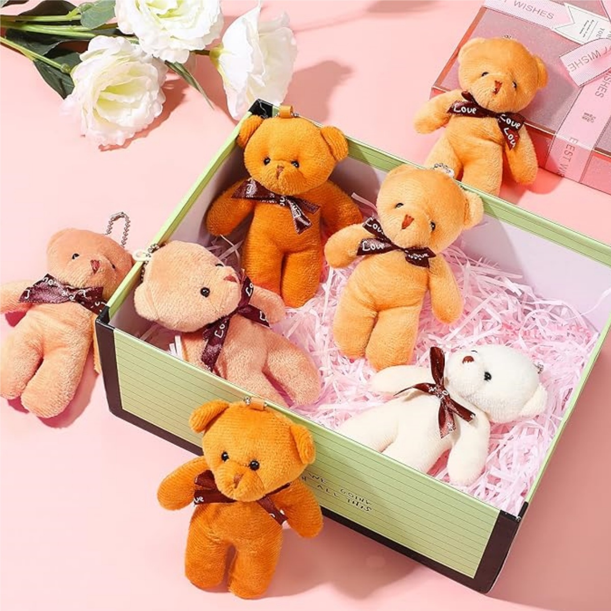 12-120 шт. Брелоки-мишки Тедди – обзор и цена Wedding Supply List