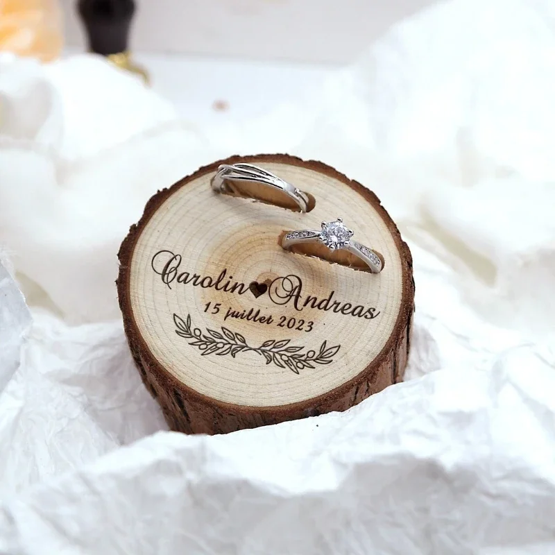 1 шт., бесплатная деревянная к – обзор и цена Ring Bearer Pillow