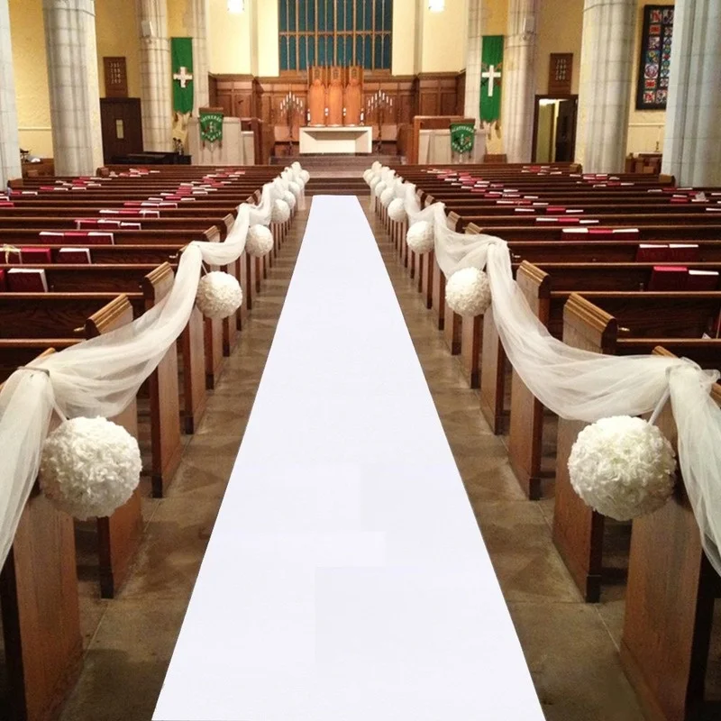 Свадебные ковры подходят для в – обзор и цена Aisle Runner White