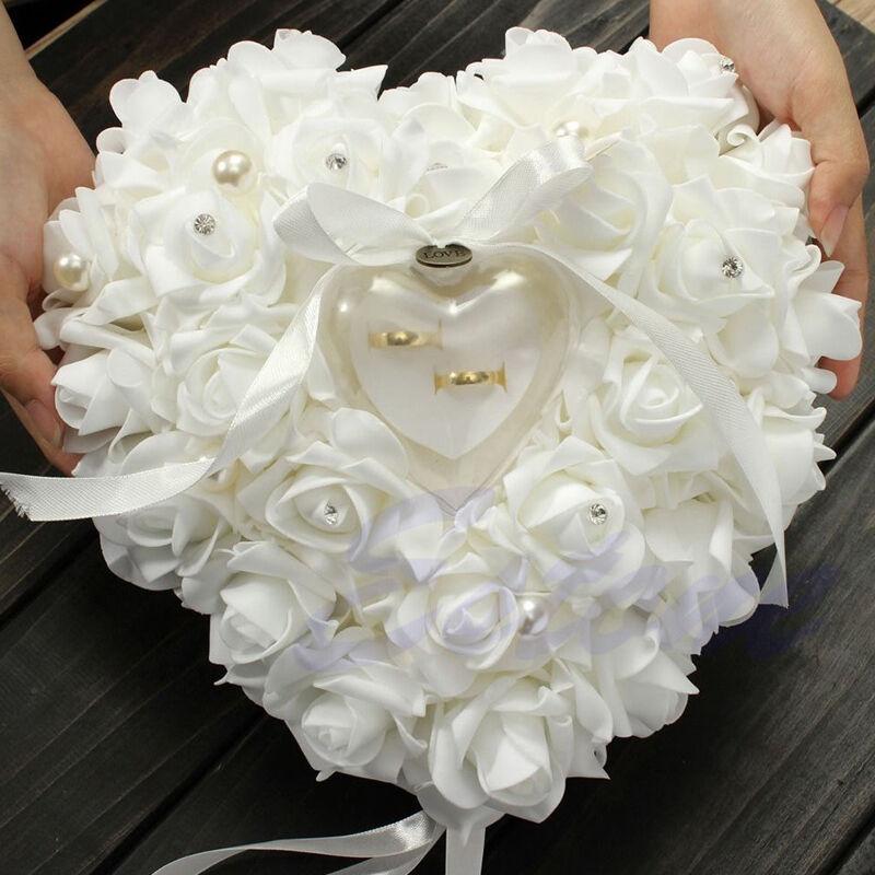Свадебная церемония цвета слон – обзор и цена Ring Bearer Pillow